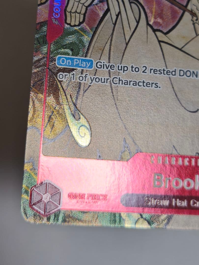 ワンピースカード　1stAnniversary　英語版　ブルック　プロモ