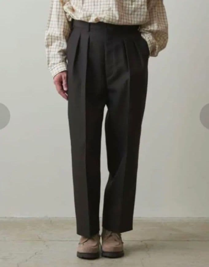 ■Steven Alan■2PLEATED DRESS TROUSERS■