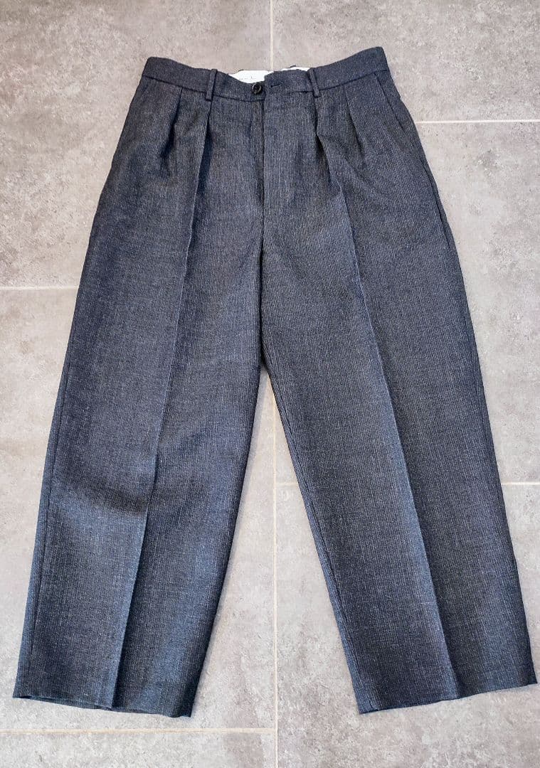 ■Steven Alan■2PLEATED DRESS TROUSERS■