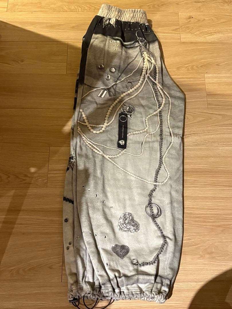 パンツ S print sweat2 toys theredthread