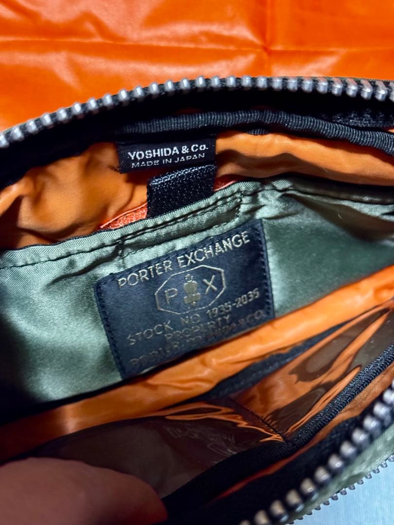 T*s様 吉田カバン PORTER PXTANKER オリーブグリーン ポーチ