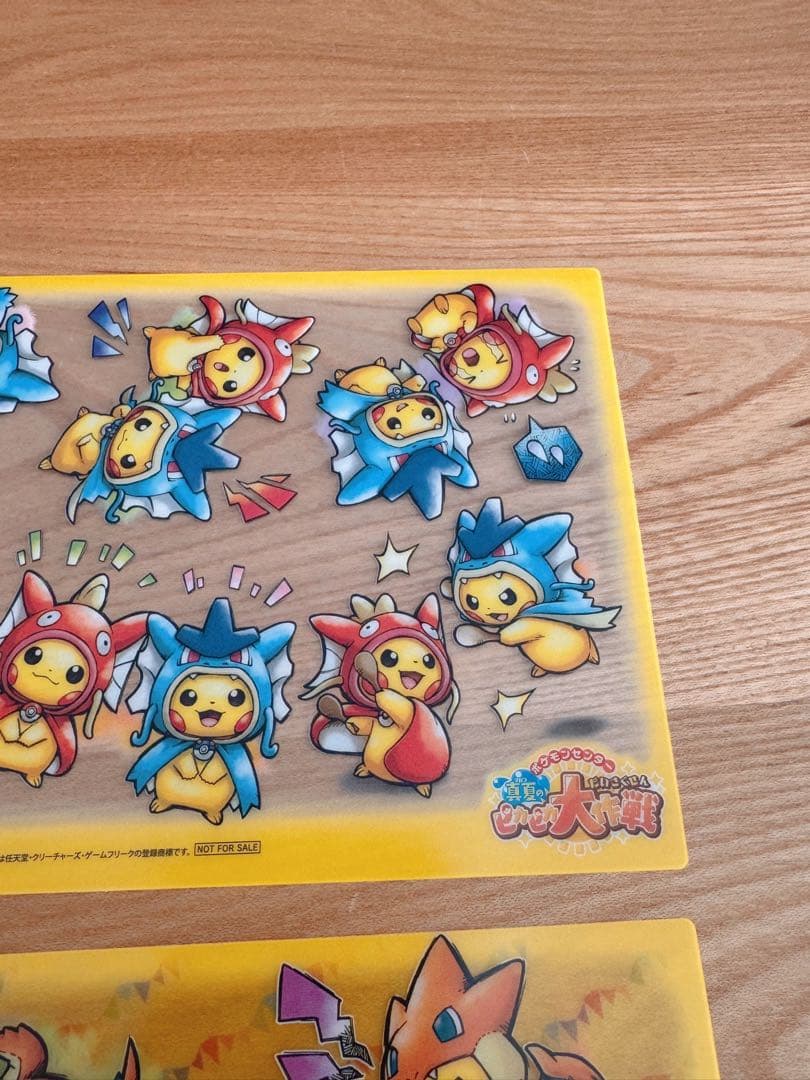 ポケモンセンター ピカチュウ クリアカード セット