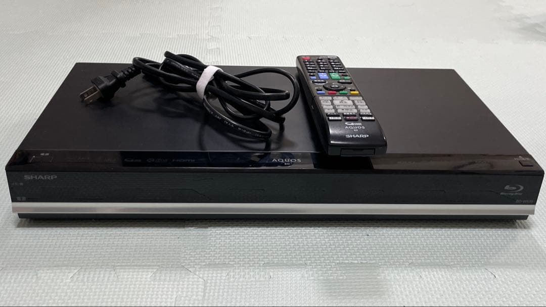 SHARP AQUOSブルーレイレコーダー BD-W570 シャープ純正リモコン