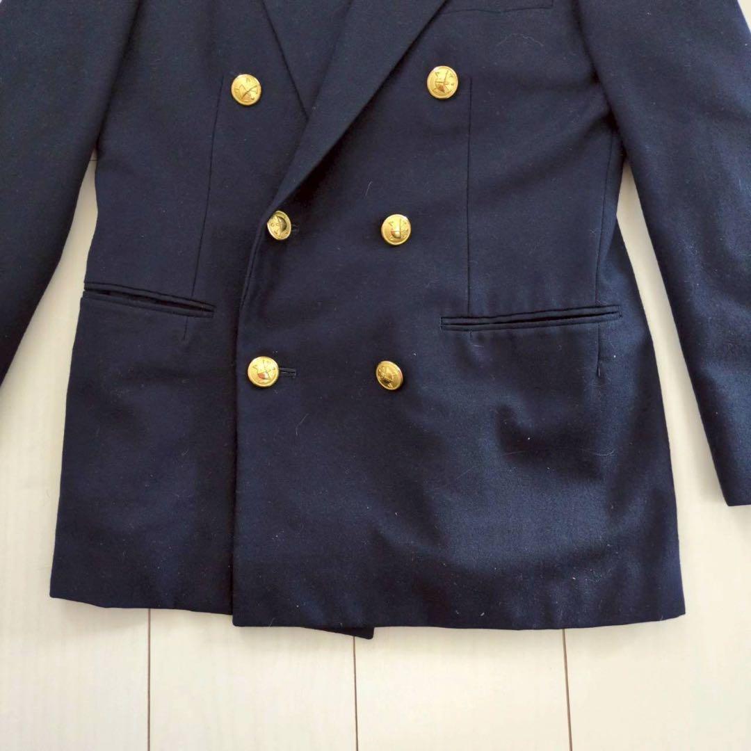 Ralph Lauren 紺ブレ　金ボタン　ダブルブレストジャケット ウール