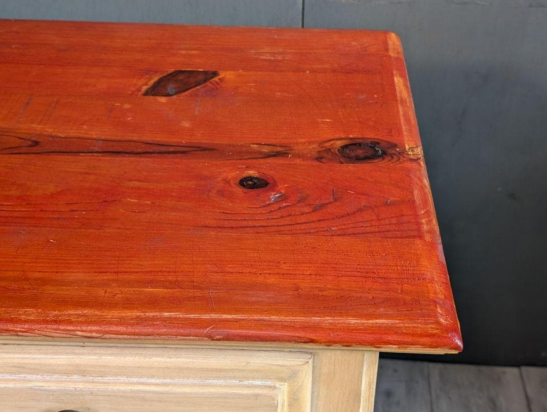 USスタイル　アンティーク　ヴィンテージ　デスク　カントリー調　綺麗な木目　IZ