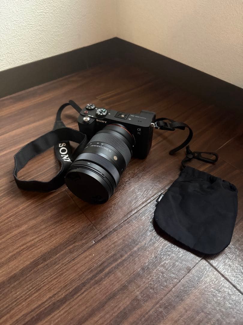 SONY ミラーレス一眼カメラ 本体とケース付き