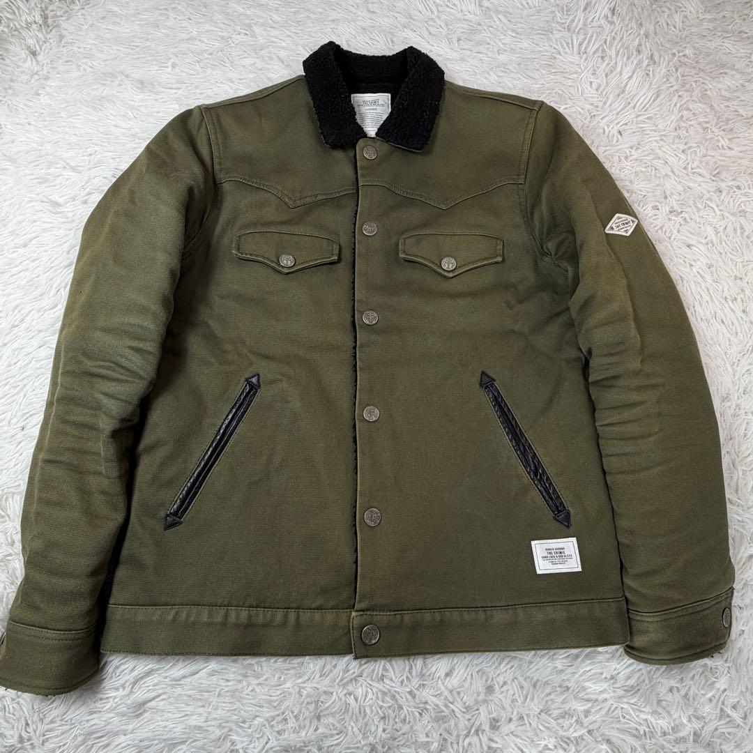 CRIMIE クライミー ボアミリタリージャケット