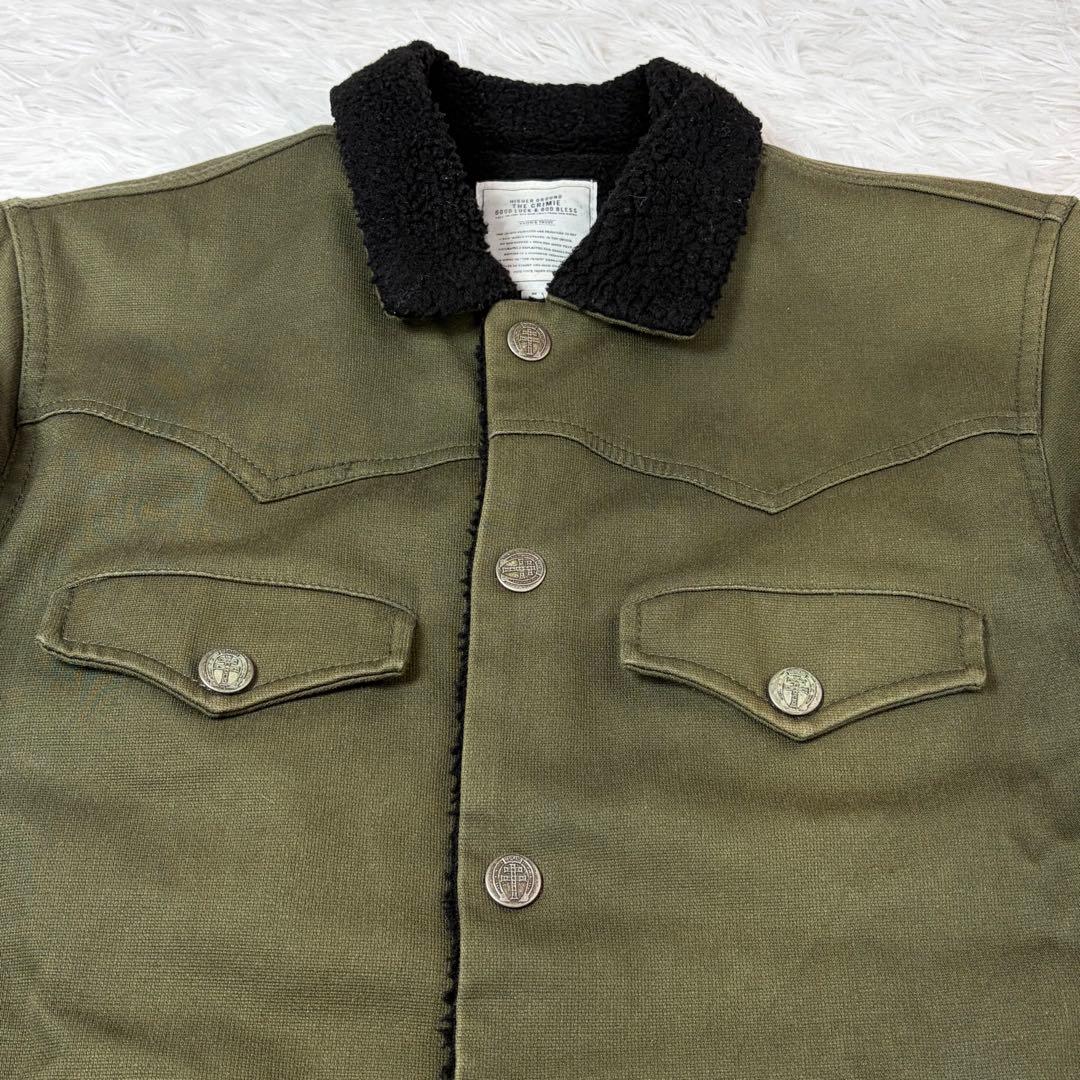 CRIMIE クライミー ボアミリタリージャケット