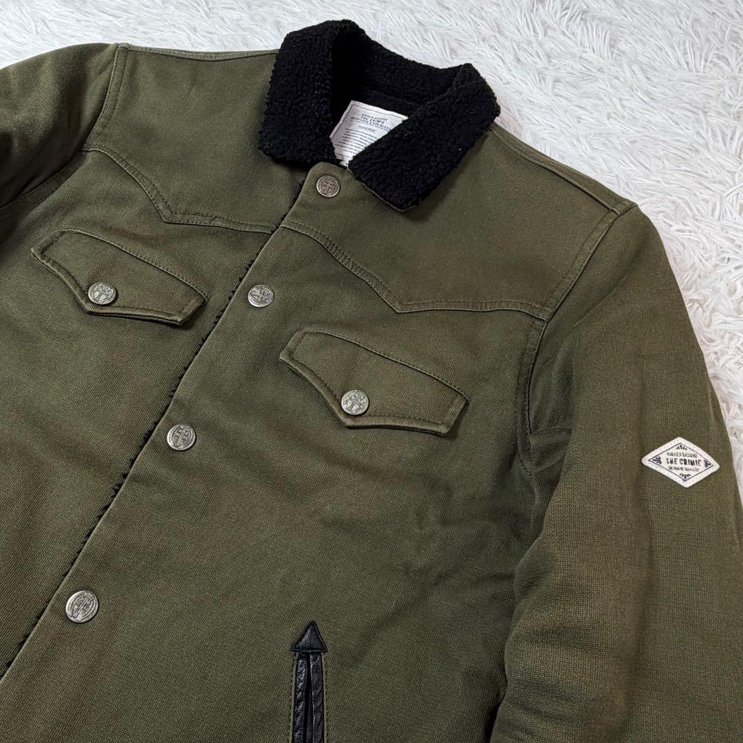 CRIMIE クライミー ボアミリタリージャケット