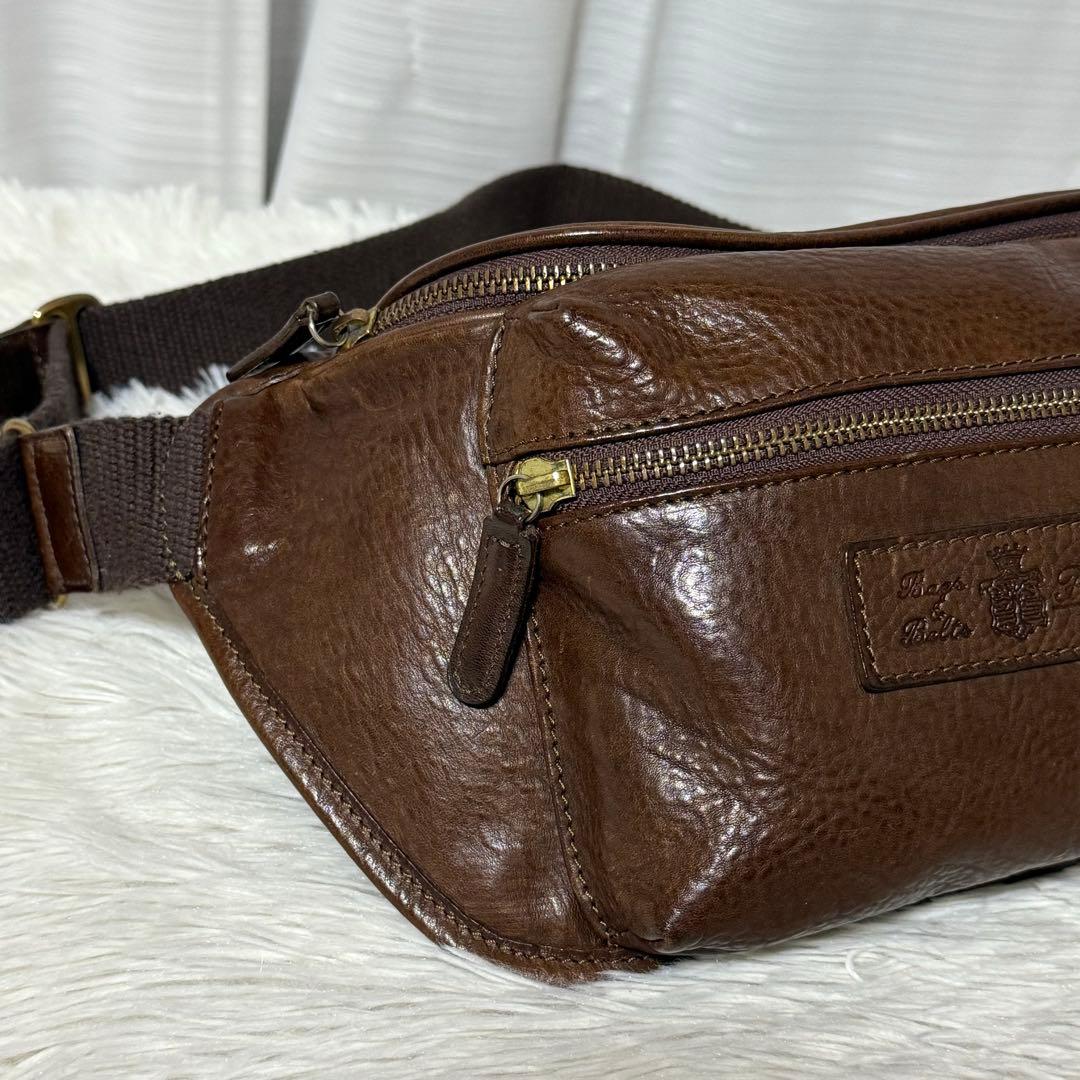 ⭐️美品⭐️　Felisi フェリージ　オールレザー　ボディバッグ　799