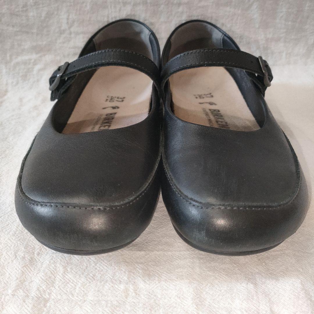 希少モデル【ビルケンシュトック】リズモア メリージェーン ストラップ　黒 37