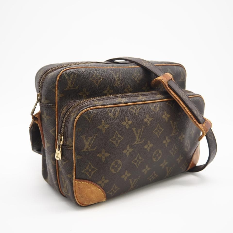 LOUIS VUITTON ショルダーバッグ モノグラム ナイル ブラウン 茶