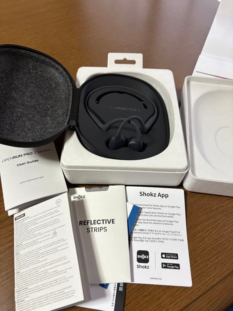 Shokz OPENRUN PRO 2 MINIブラック骨伝導イヤホン