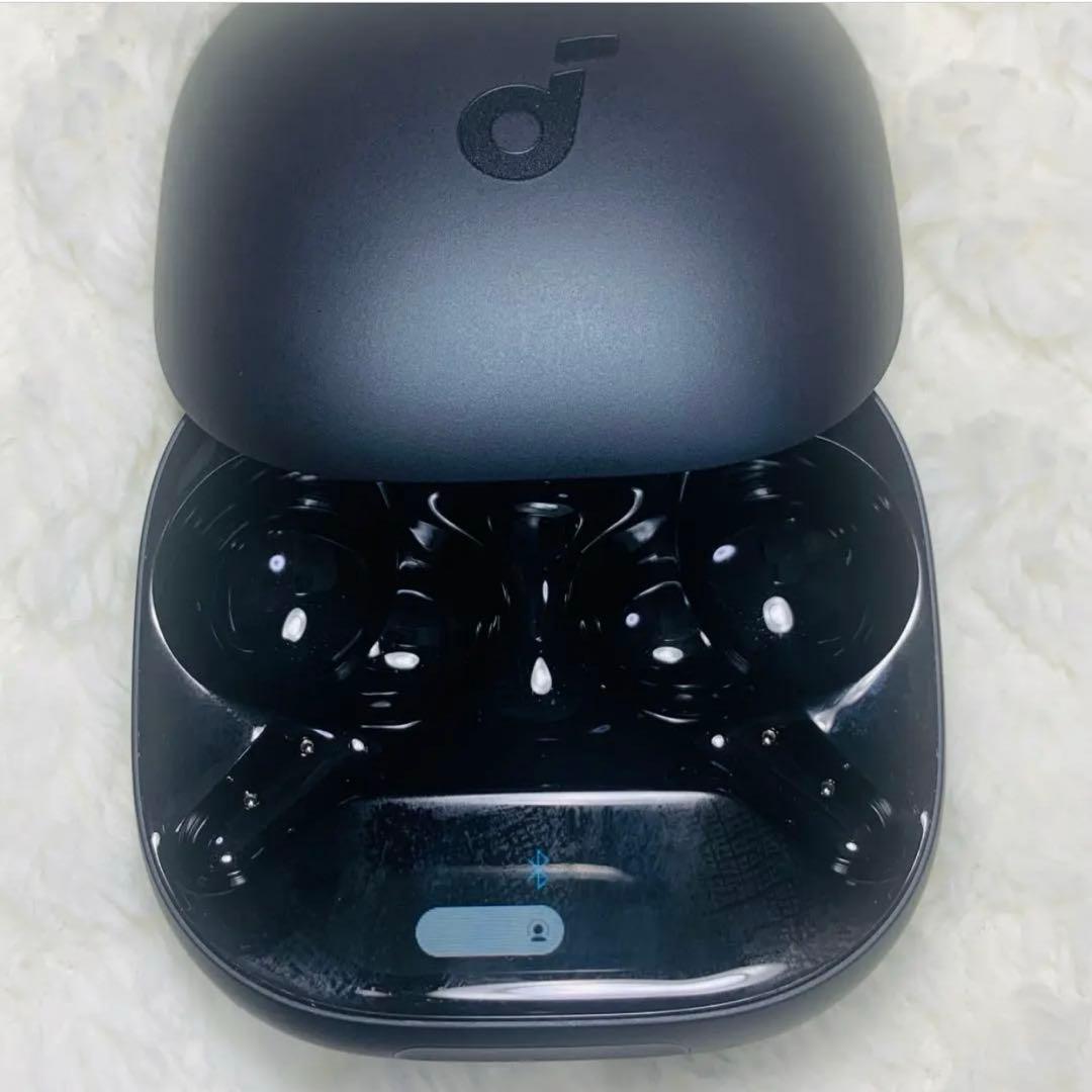 soundcore Liberty4Pro ミッドナイトブラック 充電ケース　3