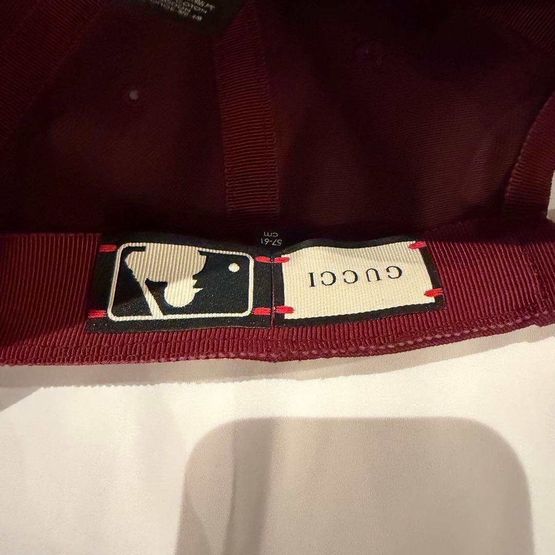 GUCCI × NYヤンキース キャップ