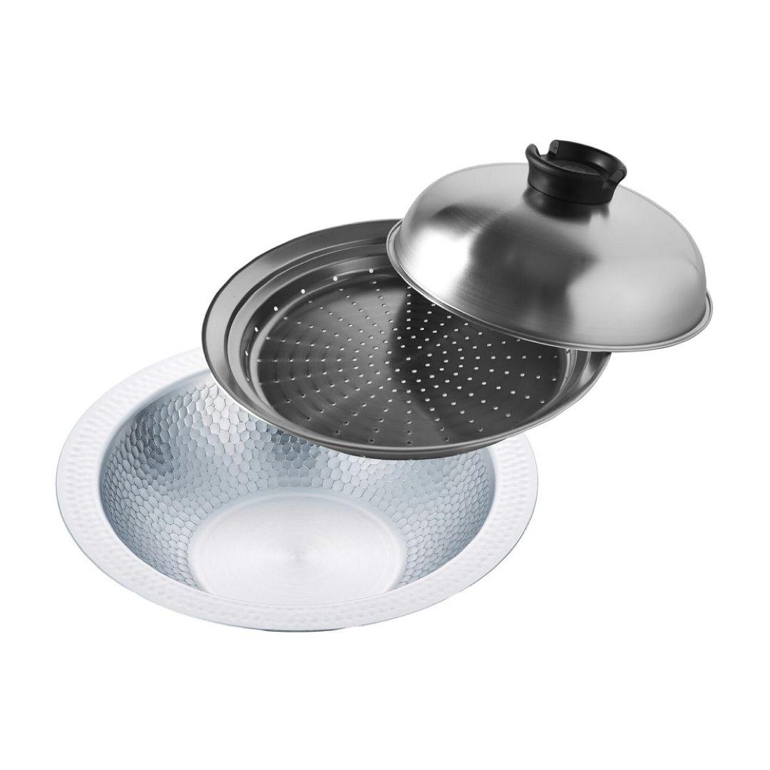 【Arnest/アーネスト】 とにかく洗いやすいステンレス卓上鍋