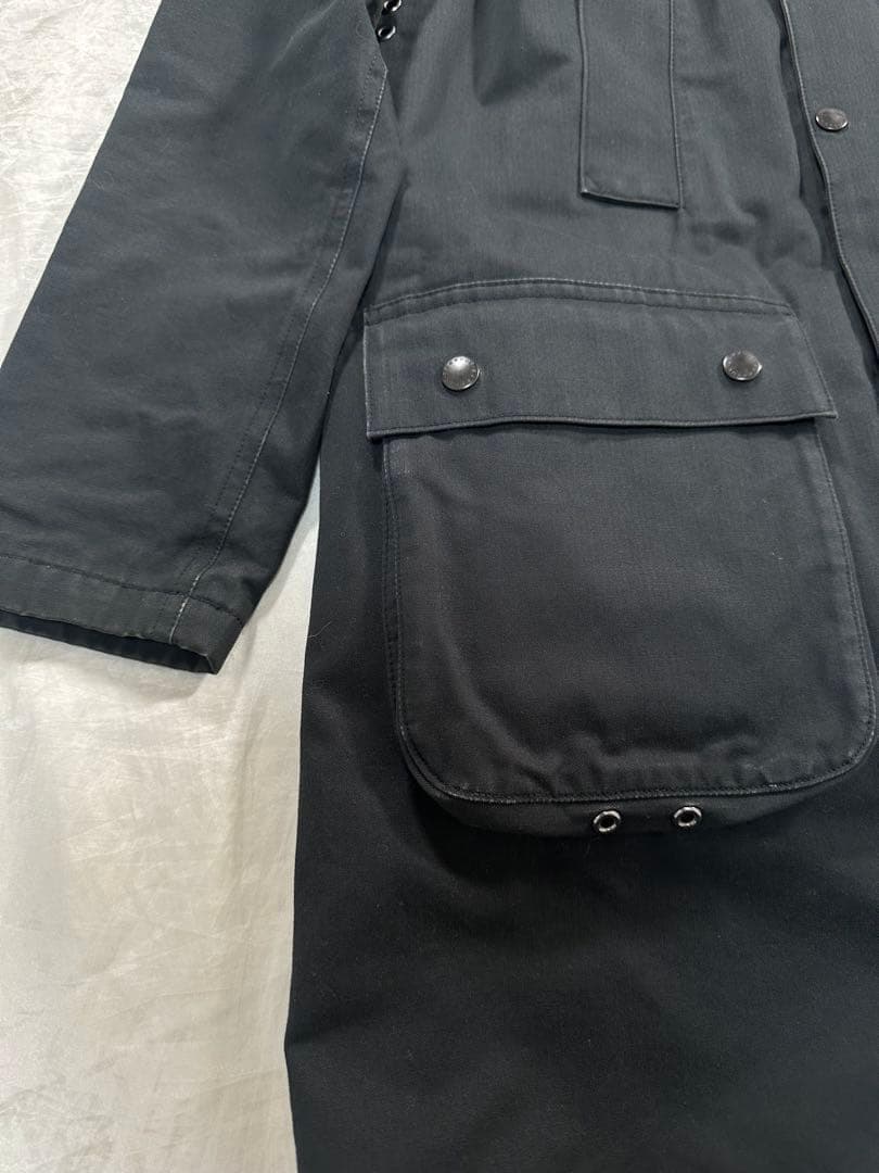 Barbour × BEAMS BOY ライナー付き　コート フード