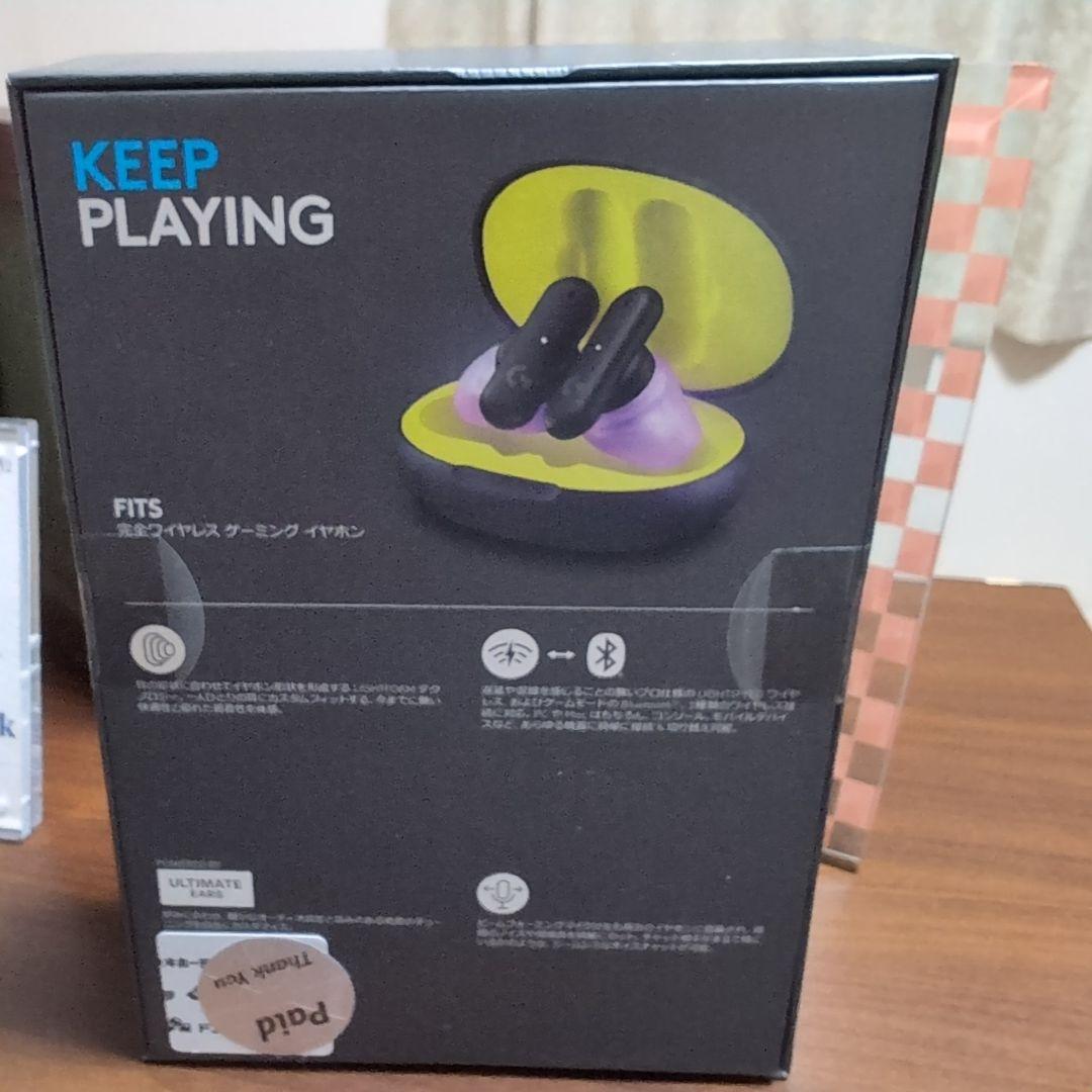 ロジクール GHS-FITSBK ワイヤレスゲーミング イヤホン