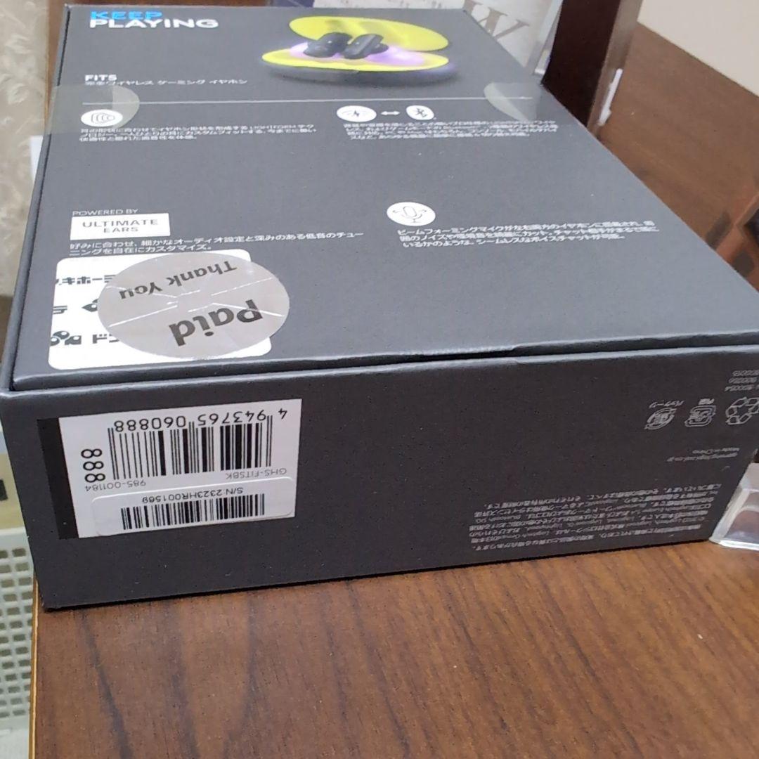 ロジクール GHS-FITSBK ワイヤレスゲーミング イヤホン