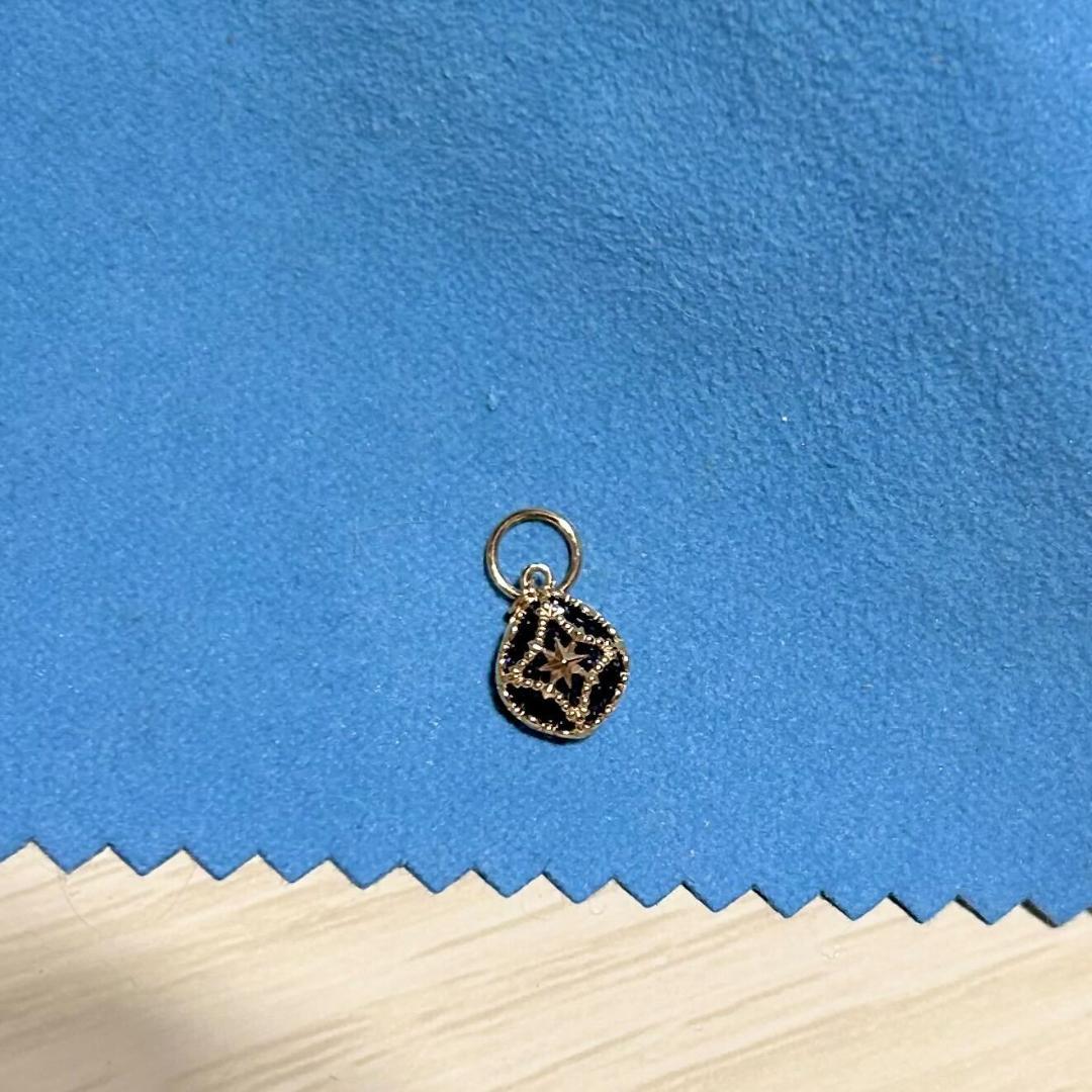 s*a様 NOJESS K10 ダブレットチャーム 紫金石