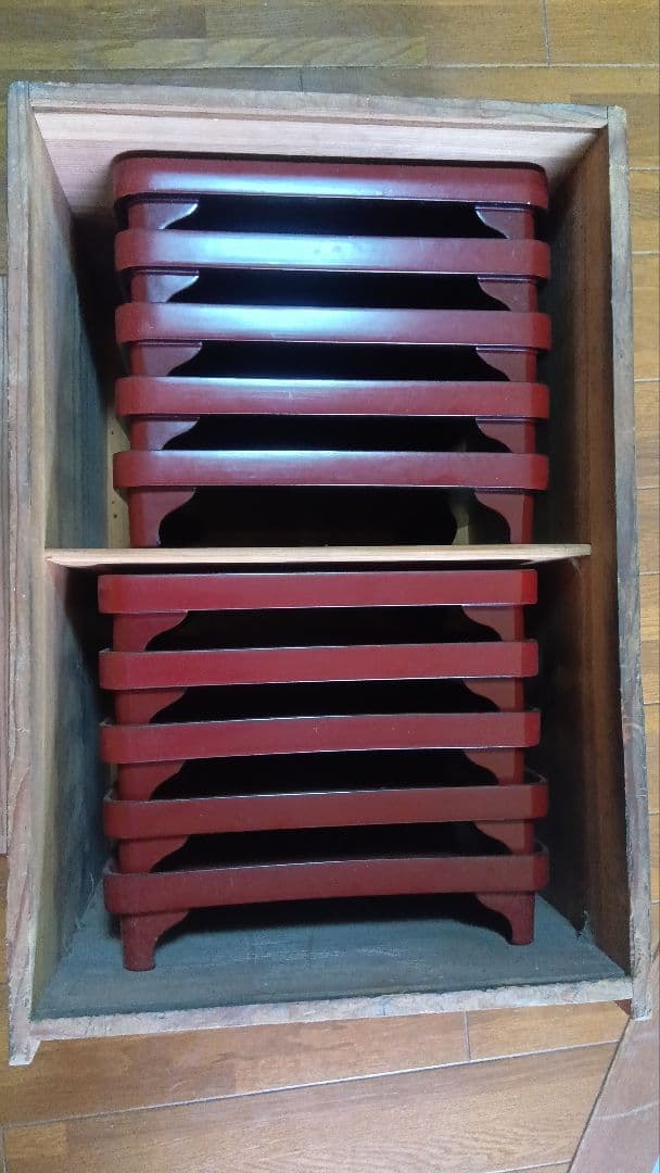 お膳　御膳　レトロ　10客