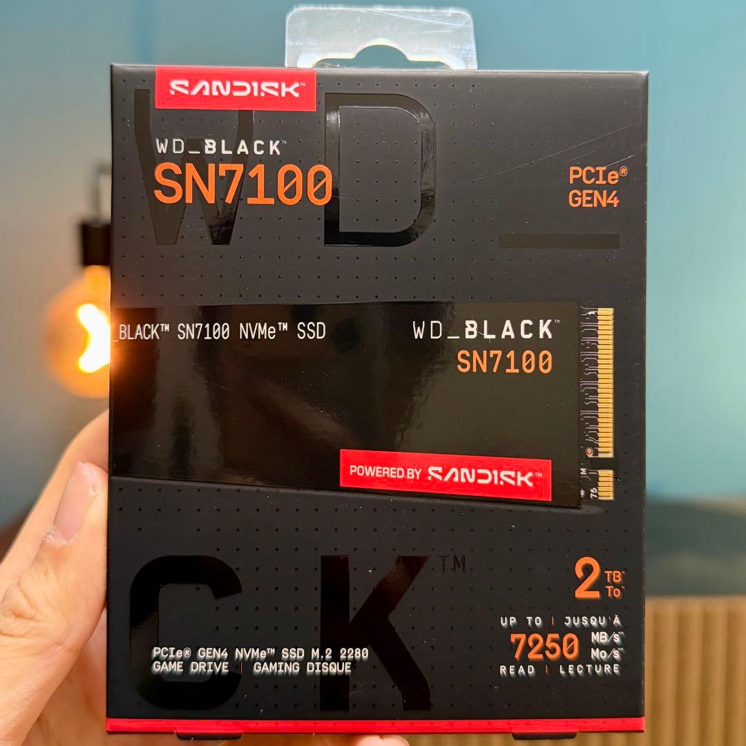 【新品未開封】 WD_BLACK SN7100 2TB NVMe SSD