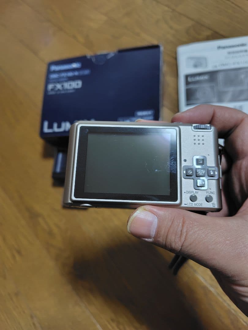 パナソニック PANASONIC LUMIX DMC-FX100-Nゴールド