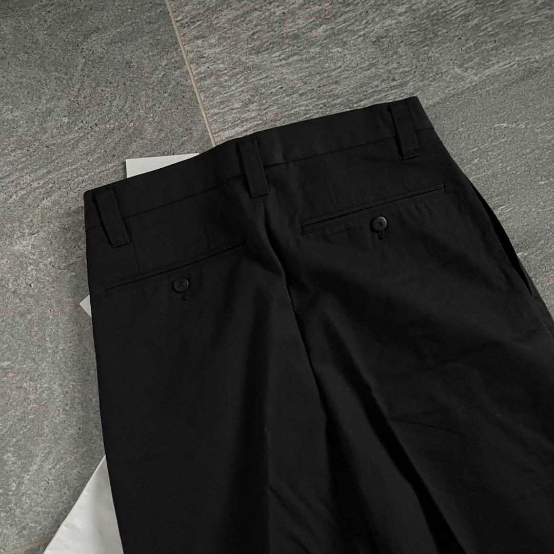 パンツ visvim MCCLOUD SLACKS BLACK
