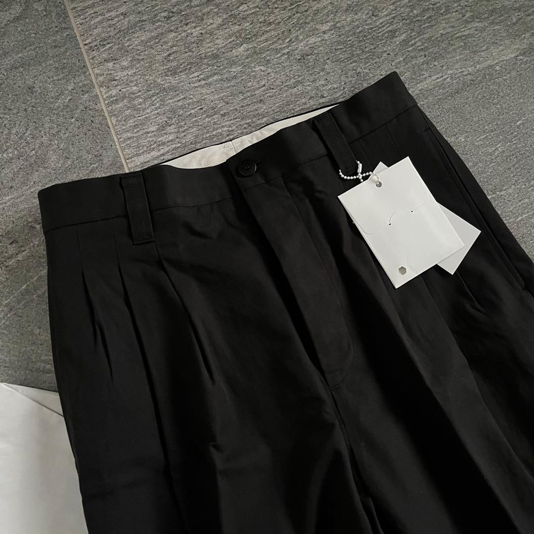 パンツ visvim MCCLOUD SLACKS BLACK