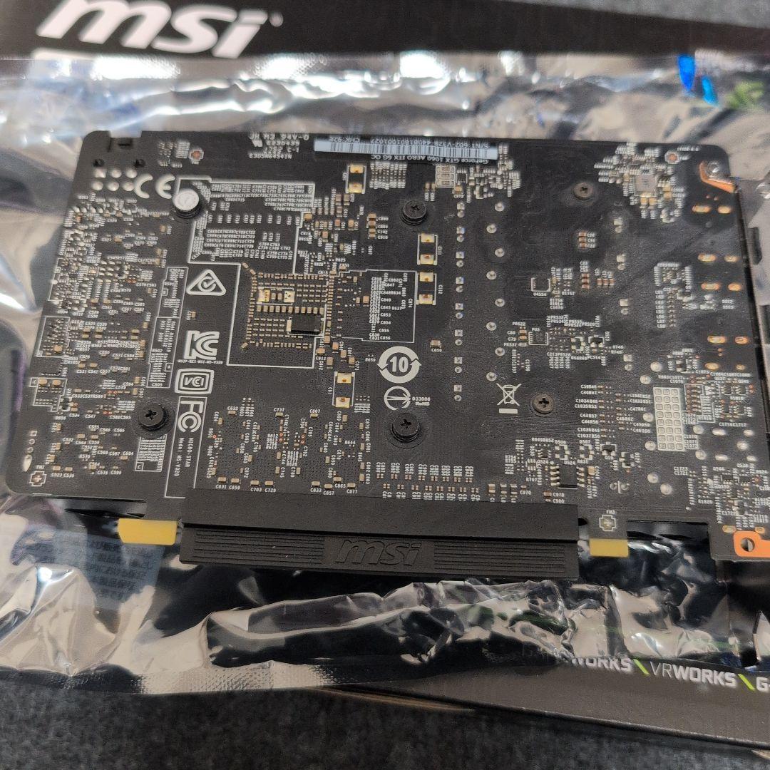グラフィックボード・グラボ・ビデオカード MSI AERO ITX GEFORCE GTX 1060 6G OC