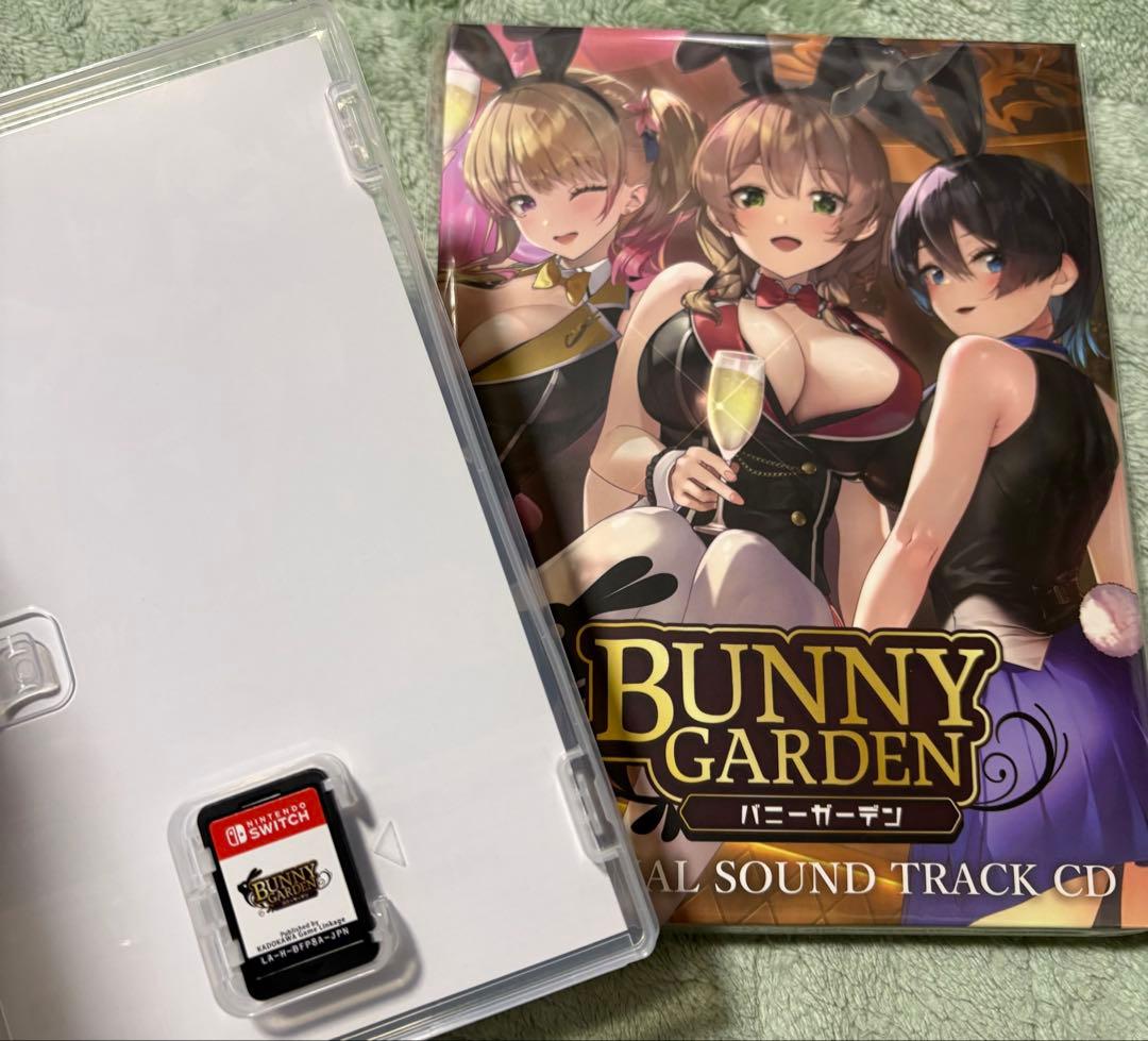 switch バニーガーデン+オリジナルサウンドトラックCD/アートブックセット