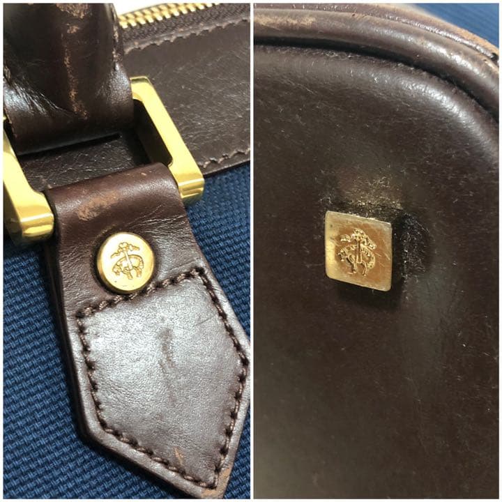 激レア☆ブルックス ブラザーズ 生産終了ボストンバッグ 美色美品トラッドカラー