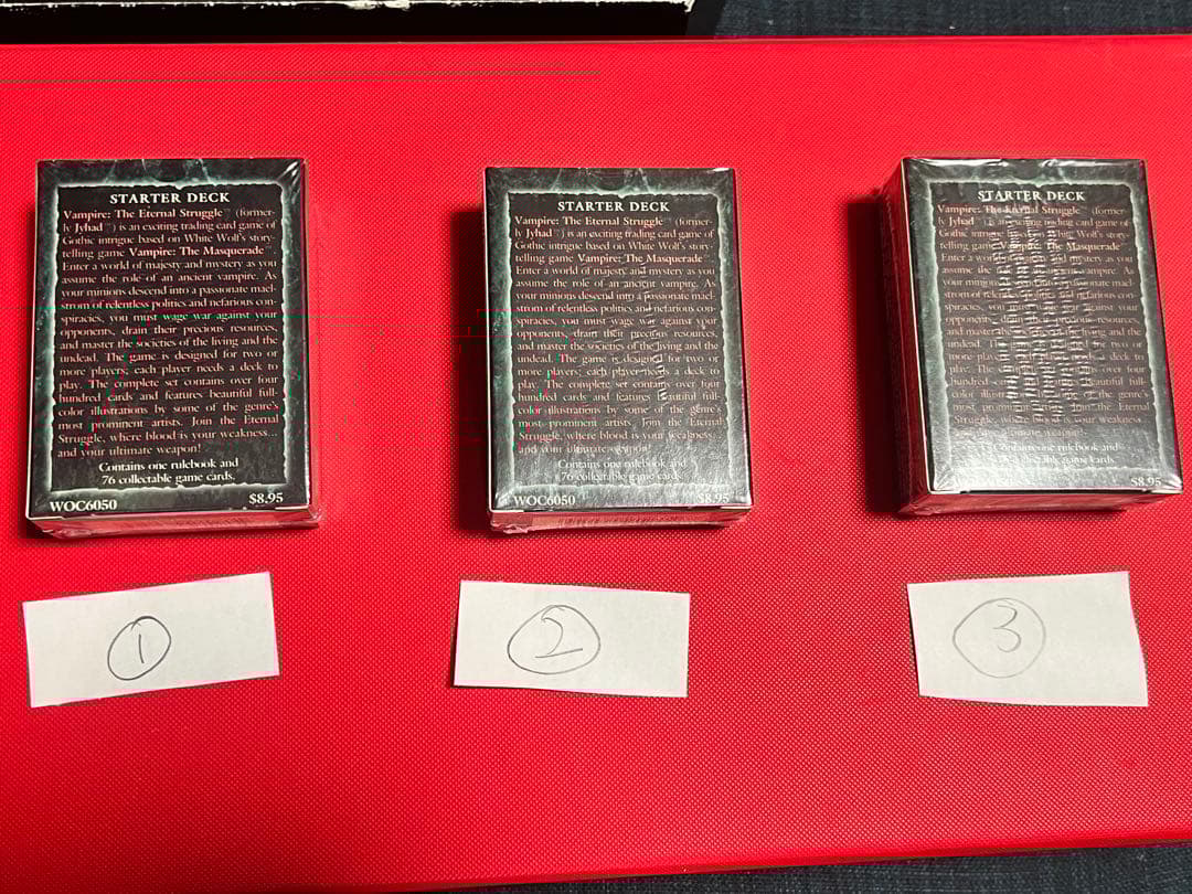 Vampire: The Eternal Struggle スターターデッキ①