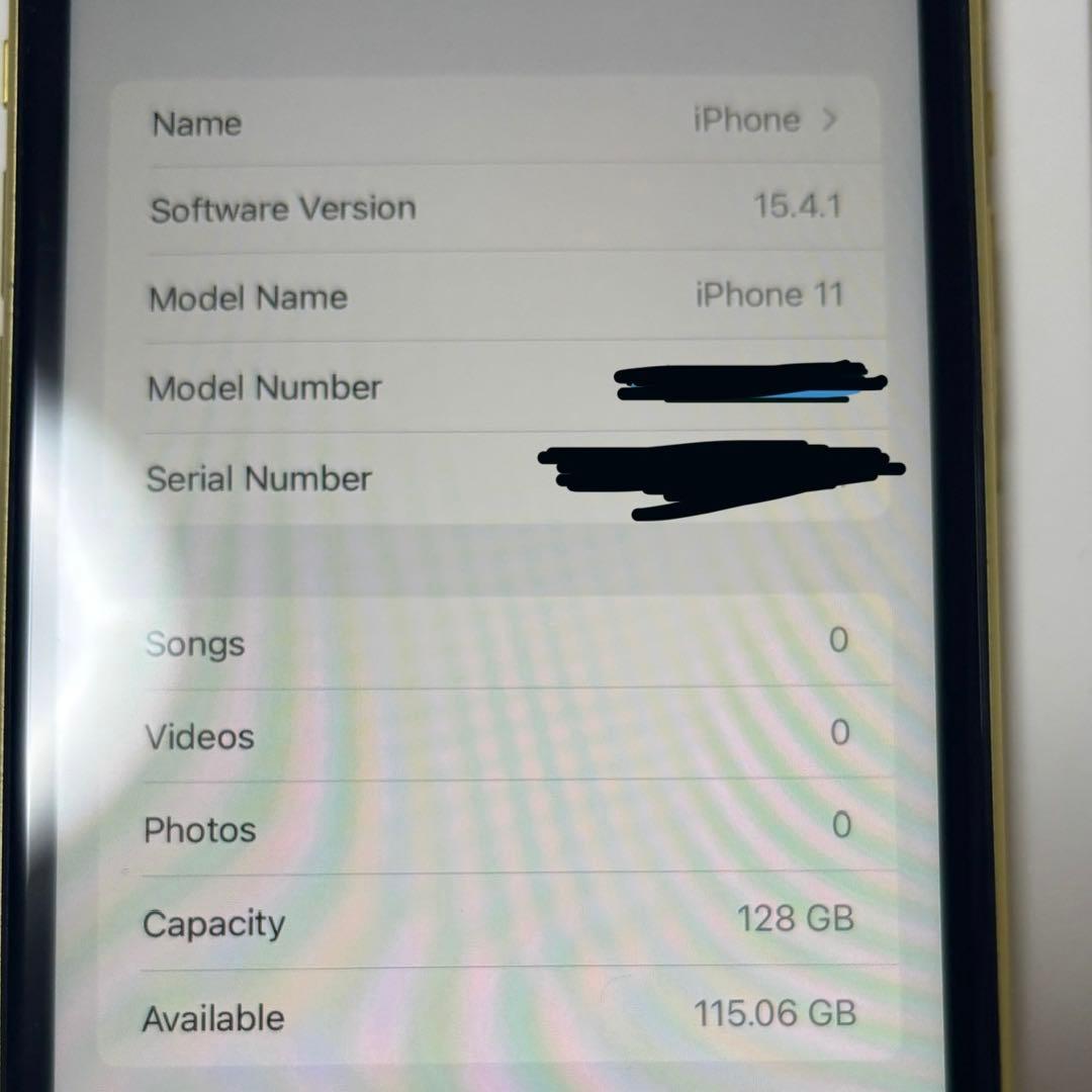 Apple iPhone 11 イエロー 本体 128GB