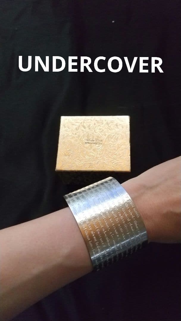 希少UNDERCOVER undercover アンダーカバー バングル レア