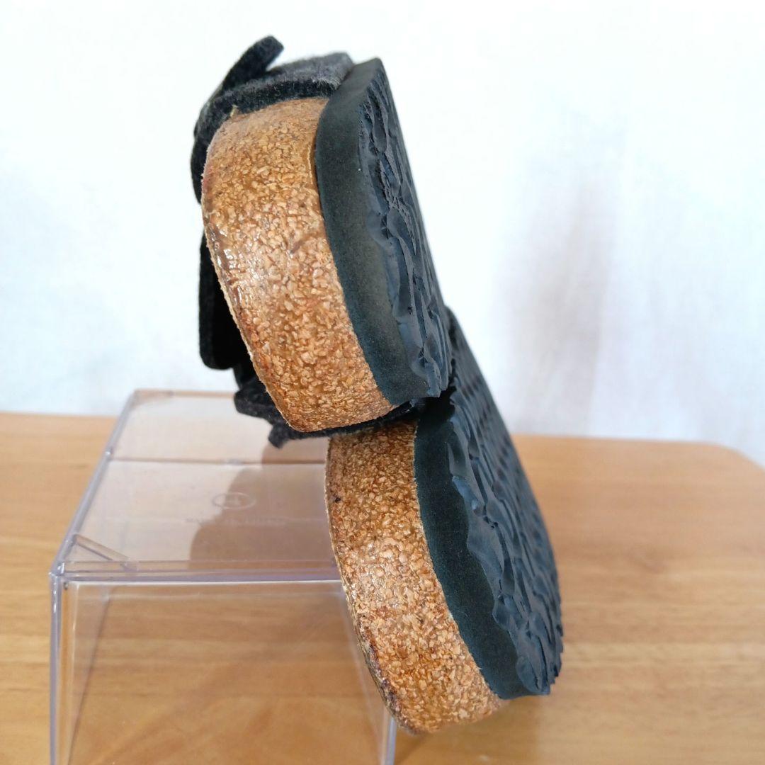 極美品◆ビルケンシュトック　ボストン　フェルト　38　BIRKENSTOCK