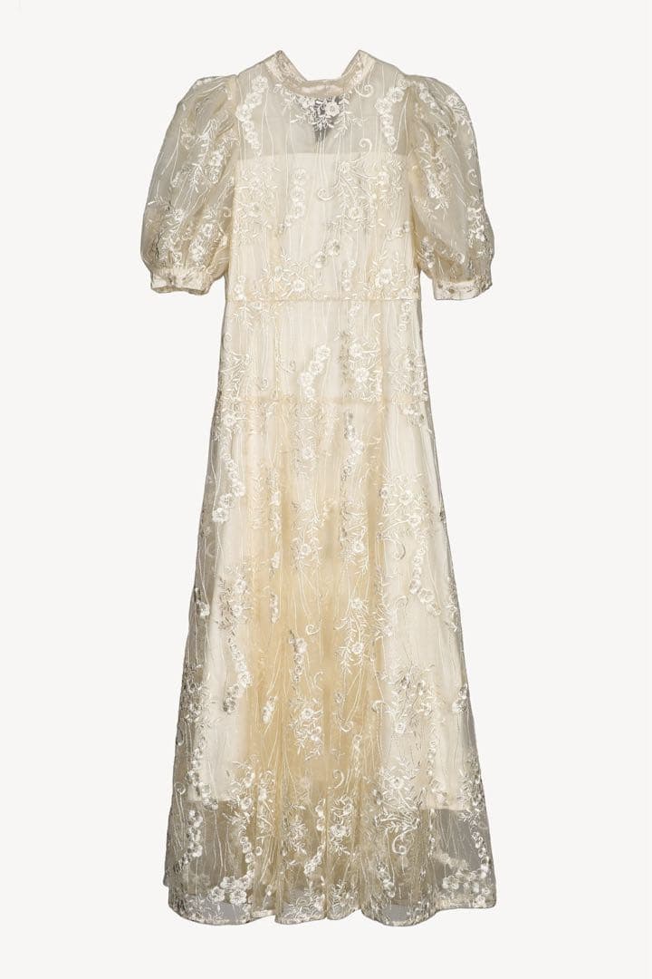 【Acka.】lace flare dress