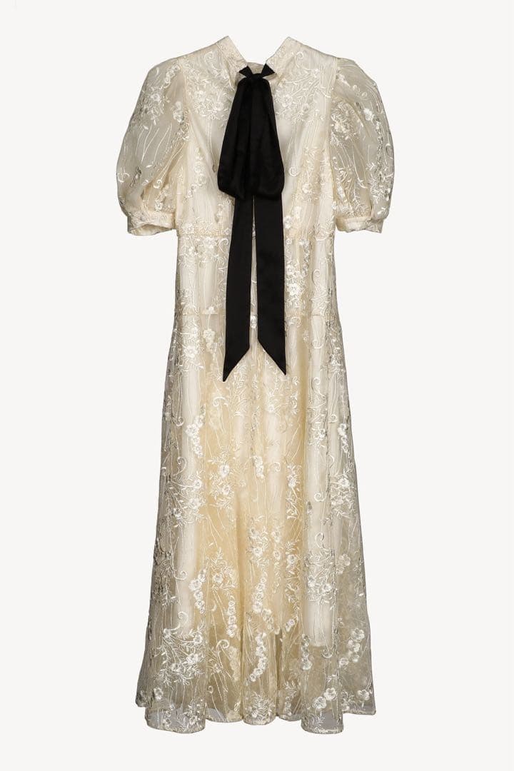 【Acka.】lace flare dress