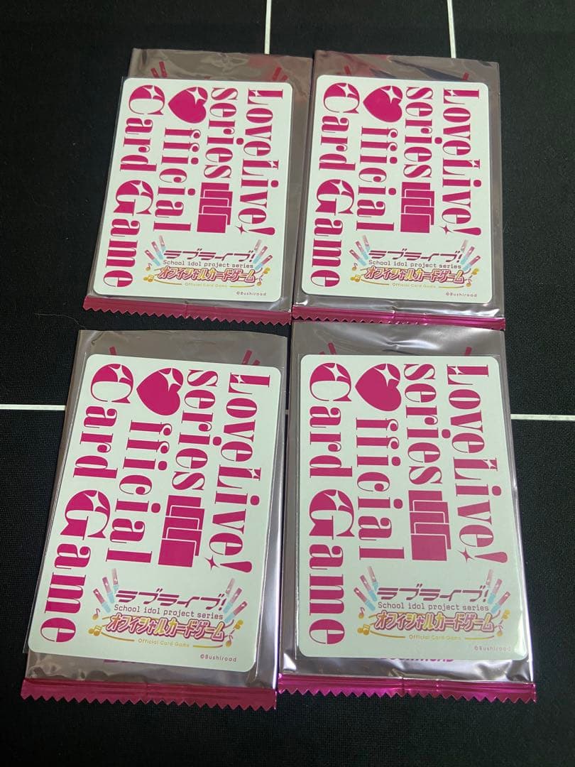 ラブライブ!OCG PRカード　せつ菜　4枚