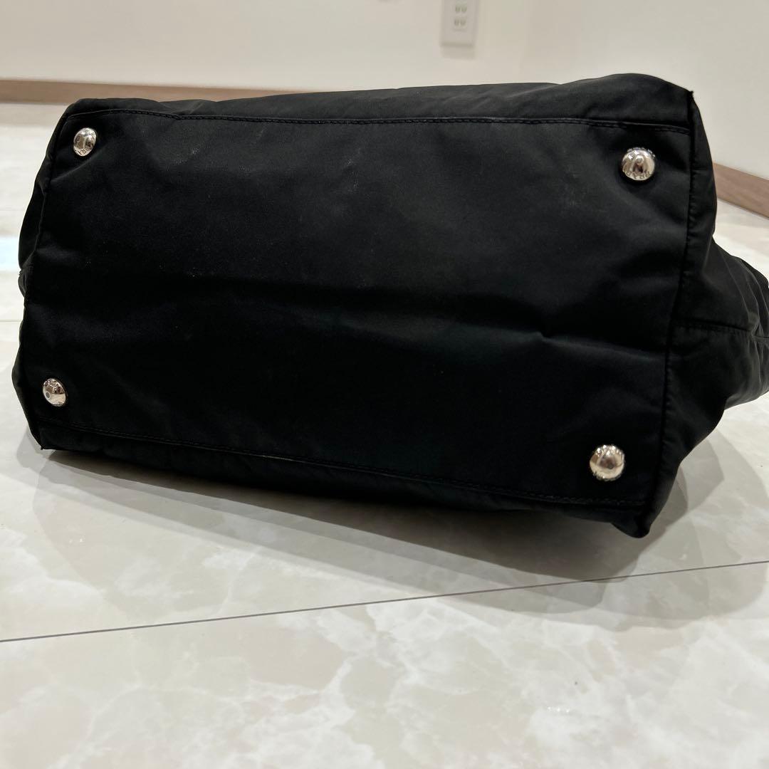 ★値下げ★　PRADA　ハンドバッグ　プラダ　リボン　トートバッグ　ナイロン