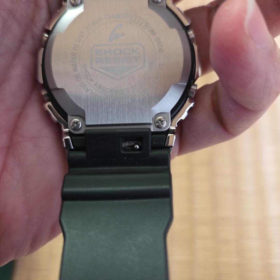CASIO G-SHOCK GM-5600シルバー