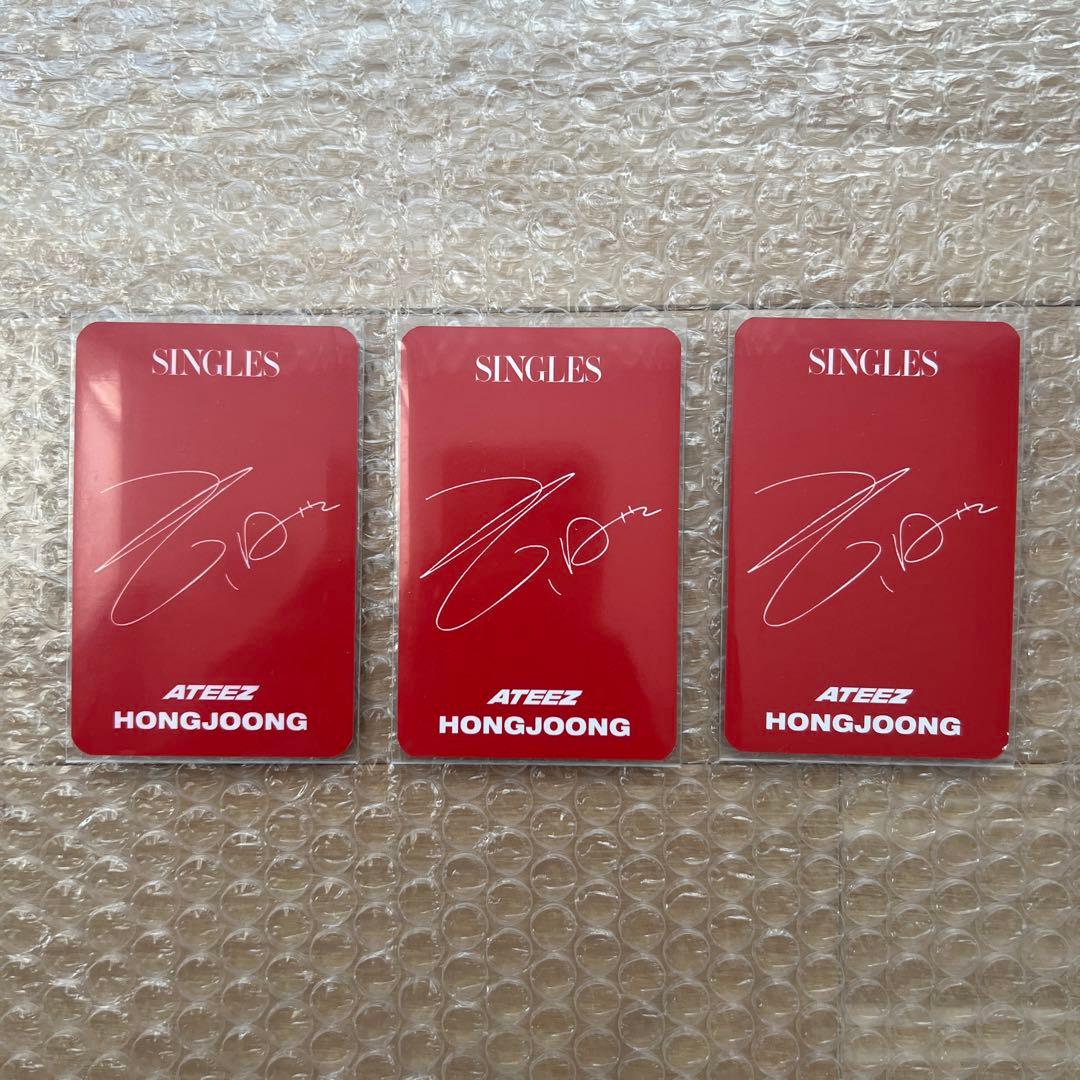 【ATEEZ】ホンジュン SINGLES トレカ
