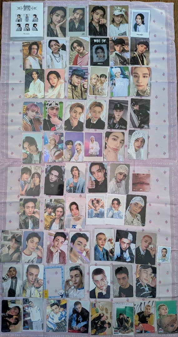 購入意思の無いハート❌️　straykids ヒョンジン　トレカ　まとめ売り