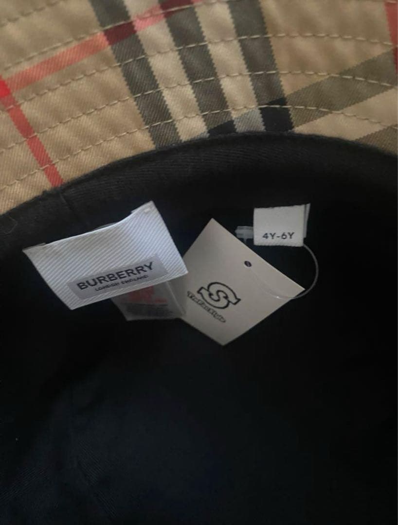 BURBERRY ノバチェックバケットハット 美品