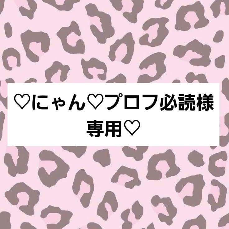 にゃん♡プロフ必読ページ