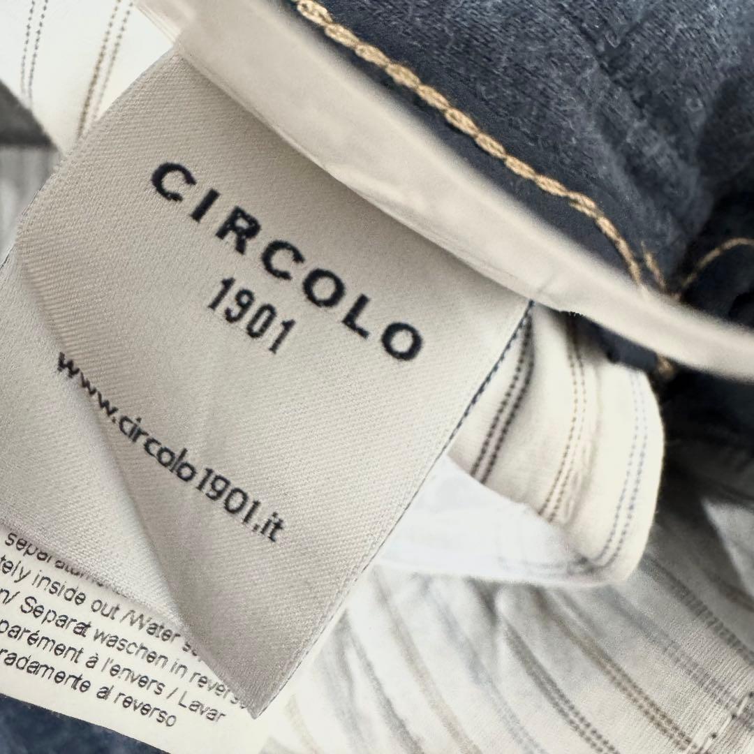 タグ付き未使用 CIRCOLO チルコロ1901 ジャージー スラックス 46