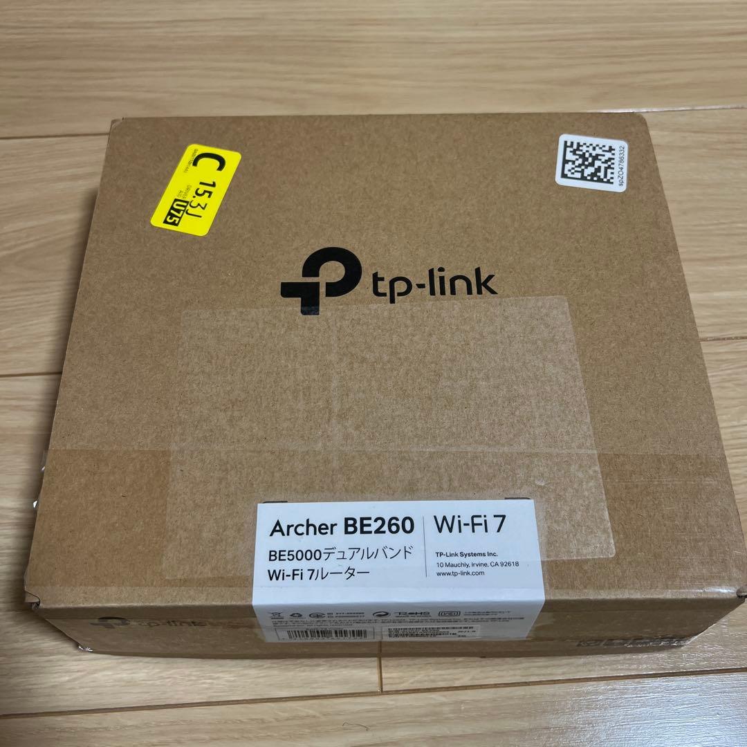 TP-Link Archer BE260 Wi-Fi 7 ルーター