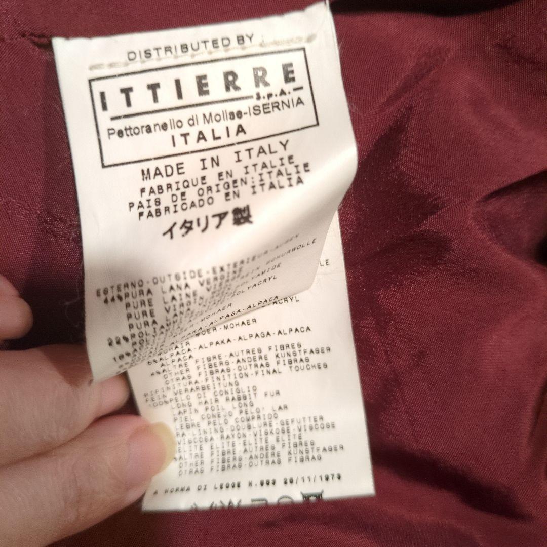 ドルガバジャケットロングヘアラビットファー襟