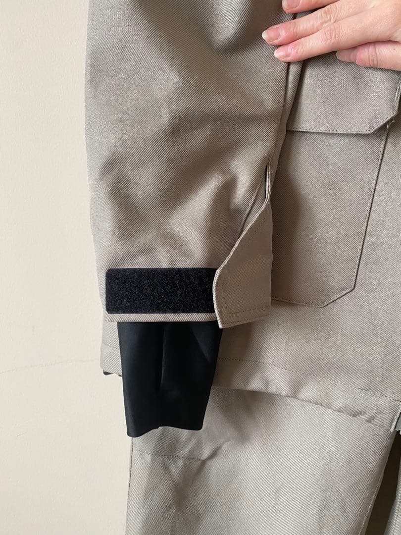 グレー スノーボードウェアセット