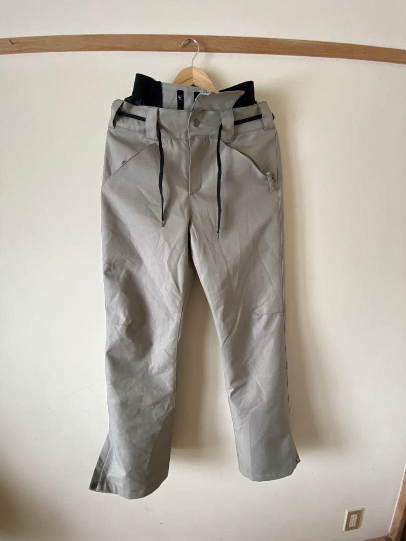 グレー スノーボードウェアセット